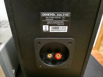 ONKYO CR-525 + reproduktory +dálkový ovladač - 4