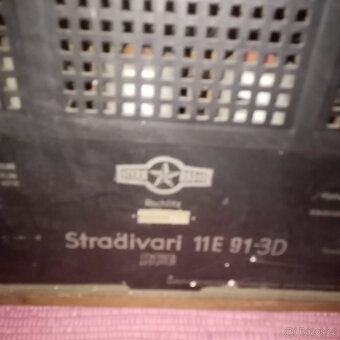 Prodám staré německé rádio Stradivari - 4