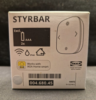 3x dálkové ovládání Ikea Styrbar 004.680.45 /NOVÉ/ - 4