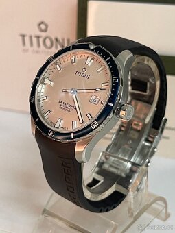 Titoni model Seascoper white - blue orig. hodinky, stav NOVÉ - 4