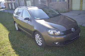 VW Golf 6 combi 2,0 103 kw 1.majitel ,serviska - 4