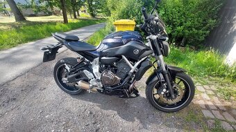 YAMAHA MT-07_ naj.7400km, původ ČR, po STK a servise - 4