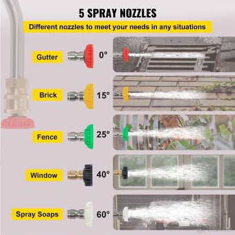 Prodlužovací teleskopická tyč k tlakové myčce - 4