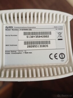 ADSL / VDSL2 modem Zyxel - 4