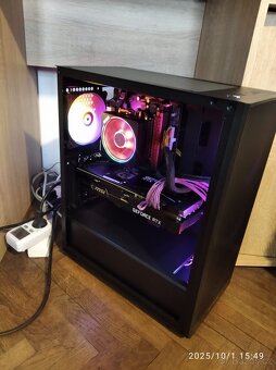 výkonné herní PC - Ryzen7 3700x+RTX 3080+NVMe SSD - 4