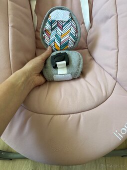 Houpátko Lionelo Otto Baby Pink - 4