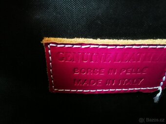 Kožená dámská brašna kabelka - 4