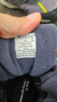 Zimní boty viking s Gore-Texem velikost 35 - 4