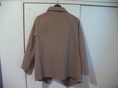 Podzimní dámský kabátek hnědý - 4