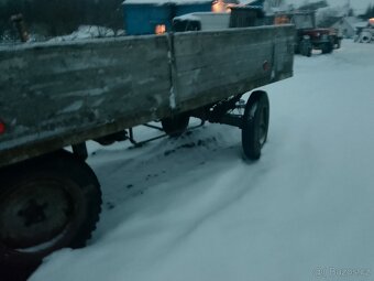 Vlek 3.5 t hidraulicky sklopná - 4