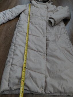 Vel. S/M House béžový kabát - 4