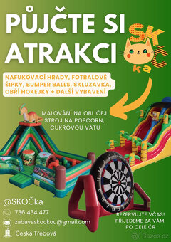 Nafukovací atrakce, hrady - 4
