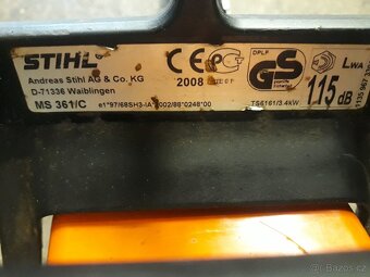 Motorova pila Stihl MS 361 - 4