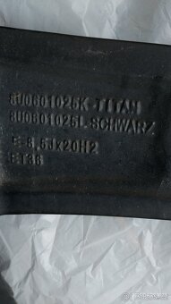 Originál alu kola audi - 4