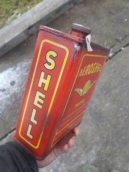 Aeroshell, Shell plechovka replika - 4