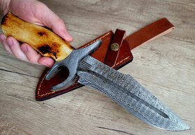 velký lovecký Damaškový nůž HUNTER ESSENTIAL 29 cm - 4