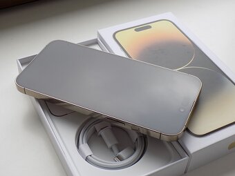 APPLE iPhone 14 Pro MAX 256GB Gold - ZÁRUKA - TOP STAV - 4