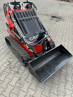Smykový mininakladač HN380 - 890 kg s nakládací lžící - 4