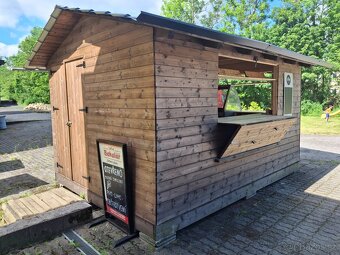 Prodejní stánek dřevěný 3x4m - 4