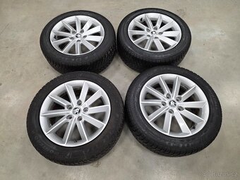 Zimni alu kola octavia volkswagen 205/55r16 - 4