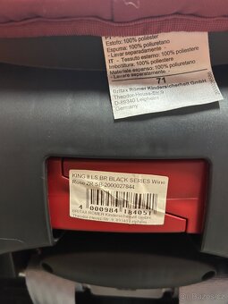 Britax KING II LS autosedačka 9-18kg - 4