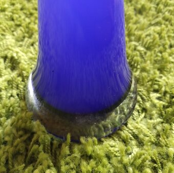 Váza; hutní sklo - 4