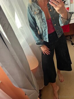 ZARA DŽÍNOVÁ BUNDA VEL.M - 4