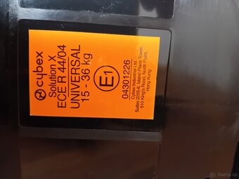 Autosedečka 9-36 - 4