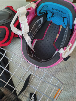 Dívčí hokejová helma , rybano, nakrčník atd. - 4