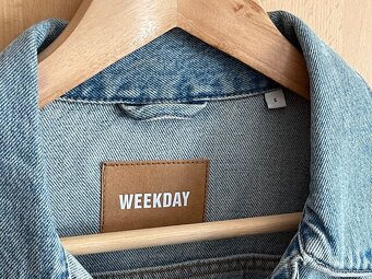 Pánská džínová bunda Weekday Single Jacket Spring Blue - S - 4