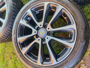 Zimní sada Mercedes w213 třída E 5x112 Goodyear 245/45/18 - 4