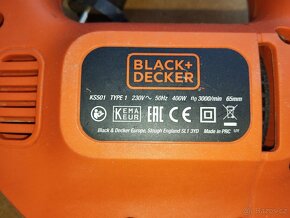 Přímočará pila 400W Black & Decker KS501 - 4