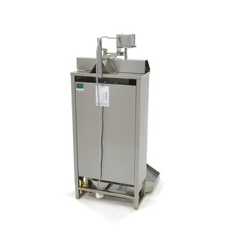 Plynový gril na kebab - 4 hořáky - 50 kg masa - 4