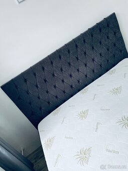 Čalouněná postel s matrací 160x200 - 4