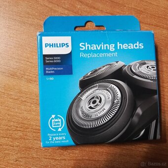 Náhradní hlavice pro holicí strojky Philips Series 5000 SH50 - 4