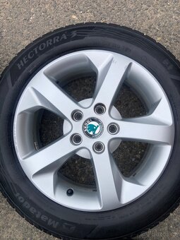 Alu 5x112 r16,Škoda Octavia 2, 205/55 16-6mm - 4