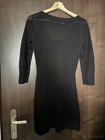 Smudge - dáms. černý delší svetřík/tunika/šaty – S/M? - 4