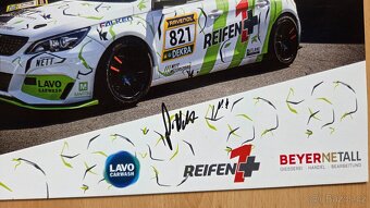 Audi Peugeot Nett Motorsport originální autogramy - 4