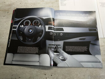 Prospekt BMW M5, M6 Coupé (2005), 84+16 str., motor 5,0 V10 - 4