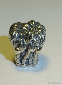 Přívěsek PANDORA- PALMA. Stříbro + zlato. Nový - 4