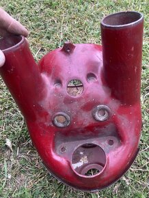 Čz 175 250 přední maska světla horní i spodní díl - 4