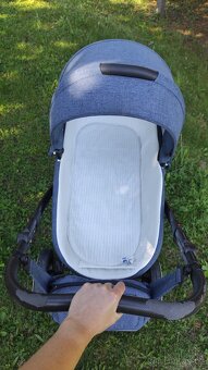 Kočárek Noordi Fjordi Jeans Blue - 4