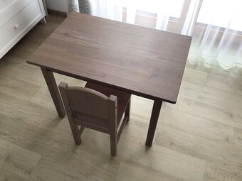 Dětský stolek a židlička Ikea - 4