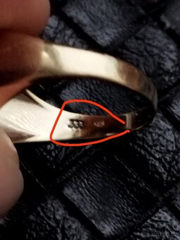 Prodám zlatý prsten 8 k. - 4