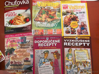Různé časopisy receptů - 4