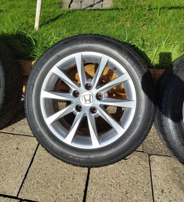 R16 ORIG ALU KOLA HONDA CIVIC 5x114,3 205/55/R16 - 4