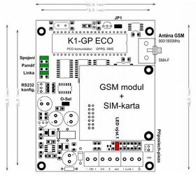 ⚡️ GSM komunikátor Hasam K1-GP ECO ⚡️ - 4