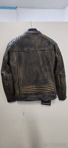 Pánské kožená bunda MBW Peet Antiques,vel. 54 - 4