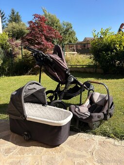 kočárek BabyJogger CITY ELITE 2 set 2v1 – černý (Opulent Bla - 4