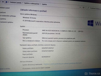 Notebook HP 15, AMD A6-9220 Radeon R4 15,6"HD Led - 4